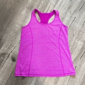 Purple workout top